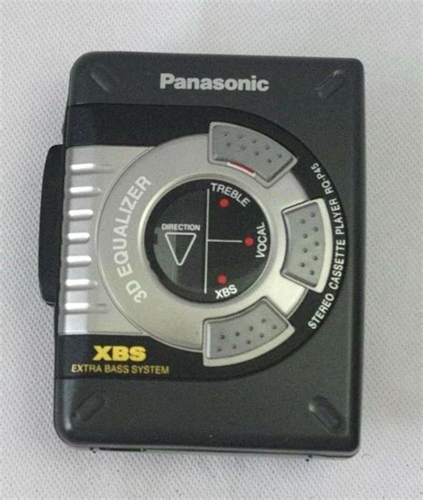 Panasonic Walkman Rq P45 Vintage Personal Stereo Cassette Player Xbs Panasonic Walkman