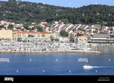 Scenes Around The Harbour At Split Croatia Stock Photo Alamy