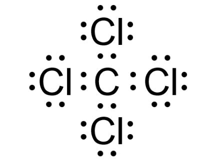 CCl4 (Carbon tetrachloride) Lewis Structure