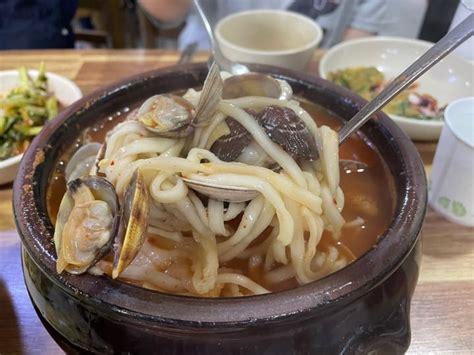 장위동 맛집 갯마을 바지락 칼국수 맛집인정