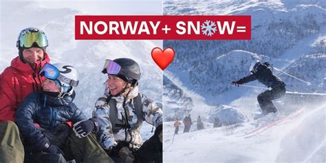 Ski holiday in Norway I Hit the slopes with guaranteed snow