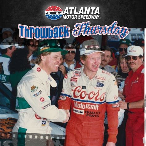 THROWBACK THURSDAY: Bill Elliott wins the 1988 championship and is ...