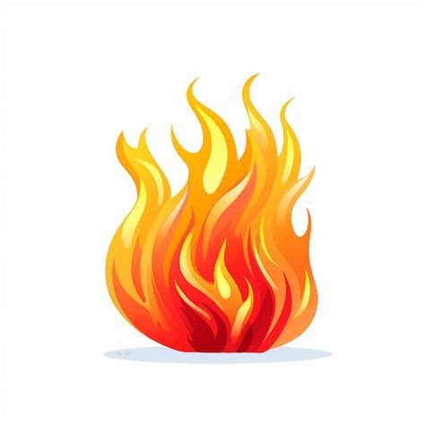 Premium Vector Fire Hot Heat Flame Burn Illustration Bonfire Vector Light Energy Effect