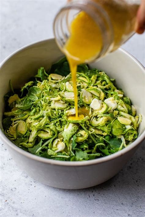 Kale And Brussels Sprout Salad With Parmesan And Pecans Eating