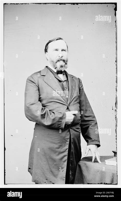 Gen James Longstreet Csa Civil War Photographs 1861 1865 Stock Photo