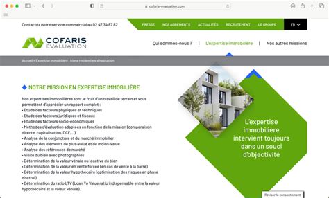 Site Internet Et Espace Client Cofaris Evaluation