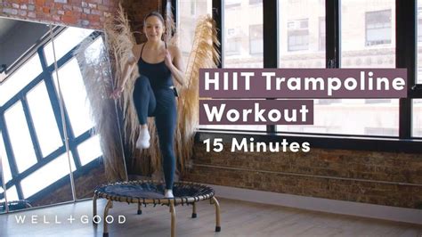 Minute Low Impact Rebounder Hiit Workout Good Moves Well Good