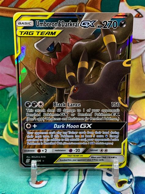 Umbreon Darkrai Gx Unified Minds Value Mavin