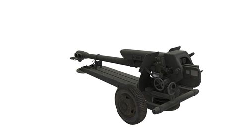 ready soviet d30 3d model
