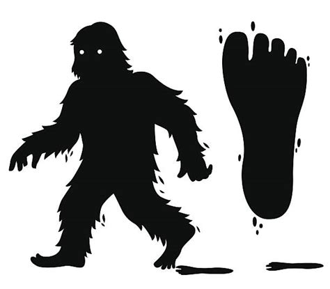 320 Bigfoot Foot Stock Illustrations Royalty Free Vector Graphics