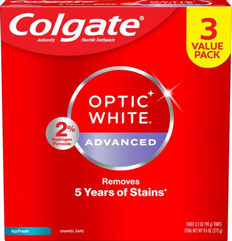 Amazon Colgate Optic White Renewal Teeth Whitening Toothpaste