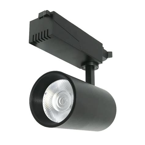 Foco LED para Carril ProFast Preto 30W Monofásico 4500K Led Global