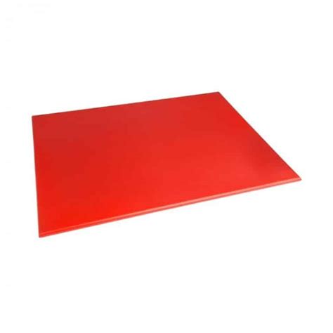 Grande Planche D Couper Haute Densit Hygiplas Rouge Planche