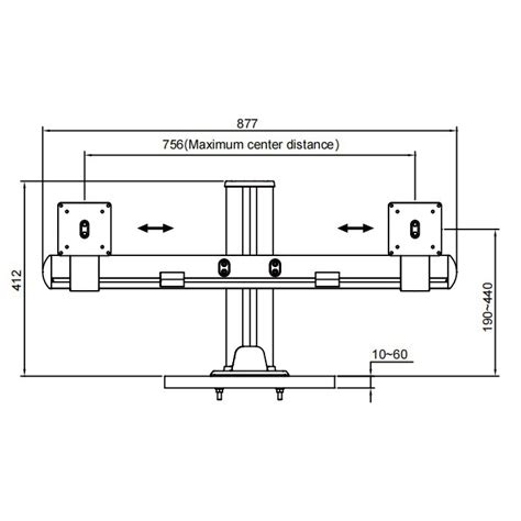 China 2 Monitor Desk Mount Manufacturers Suppliers Factory - Discount 2 Monitor Desk Mount