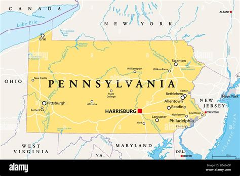 Pennsylvania Map