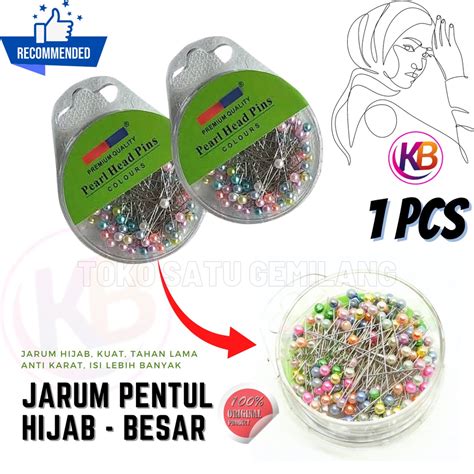 Jual Nemoto Jarum Pentul Stainless Mika Bulat Jarum Pentul Mutiara