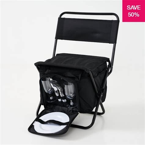 50% off on Picnic Chair Cooler with 2 Person Picnic Set