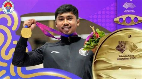 Muhammad Sejahtera Peraih Medali Emas Asian Games Kenal Olahraga