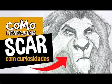 TUTORIAL Como Desenhar O SCAR How To Draw SCAR YouTube