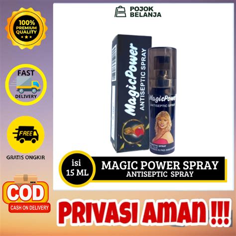 Jual Magic Power Spray Ml Tissue Magic Obat Kuat Spray Pria Tahan