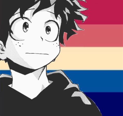 Bnha Flags Uwu — Bi Trans Hero Izuku Icons Original Flag