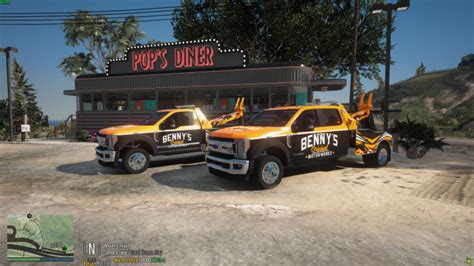 Benny S Tow Trucks And Sast Tow Truck Gta Mods