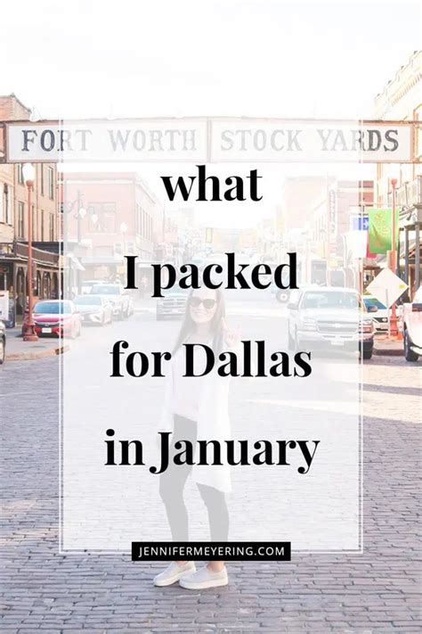 Packing List Dallas In January Jennifer Meyering Dallas Outfit