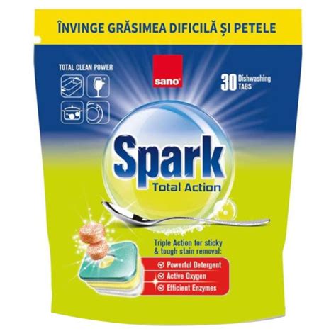 Tablete Pentru Masina De Spalat Vase Sano Spark Bucati Oferta Pret