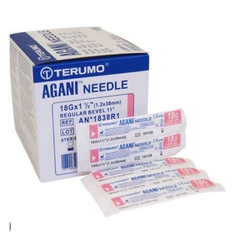 Terumo Agani 18G Needle 5 S Needles Shopee Malaysia