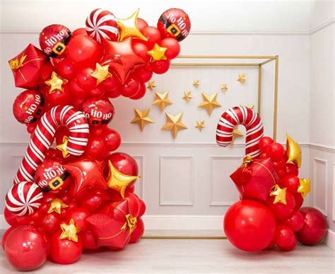 10 Decoraciones De Navidad Con Globos