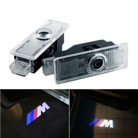 X Super Bright Led Bmw Door Projector Lights Carledlogo