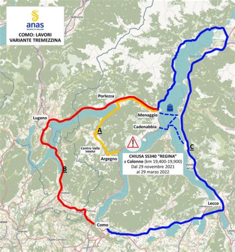 Tremezzo Lake Como Map