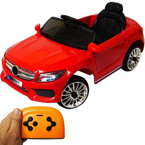 Mini Carro El Trico Infantil Crian A V Controle Remoto Importway