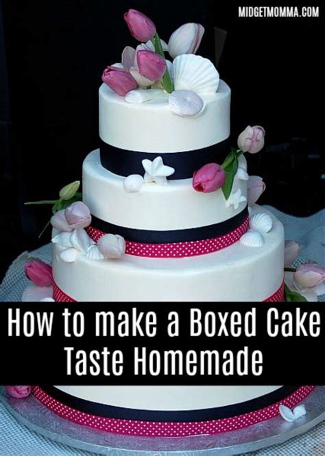 Step By Step Directions On How To Make Boxed Cake Mix Taste Like Bakery