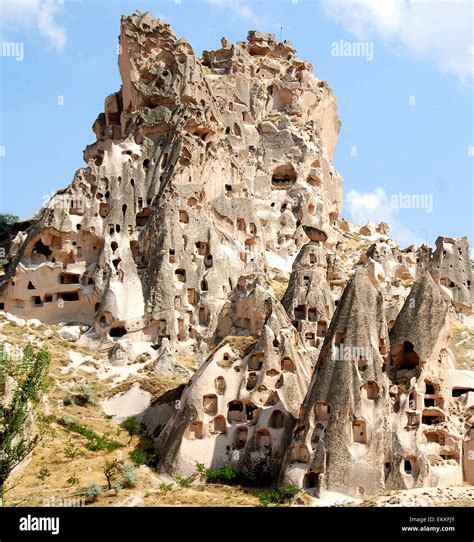 Cappadocia Cave Houses Central Turkey Stock Photo Alamy