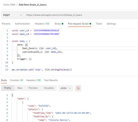 Zoho CRM How To Access Multi Select Lookup And User Fields From The