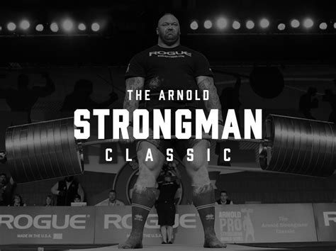 2018 Arnold Strongman Classic Rogue Fitness