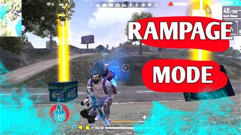 Free Fire New Rampage Mode Awesome Game Play Youtube