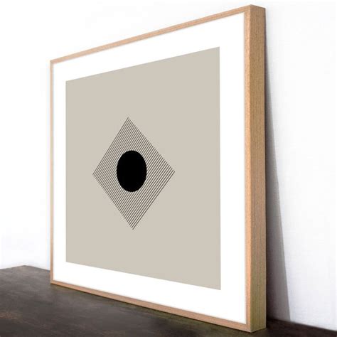 Quadro Decorativo Arte Moderna Geom Trica Fundo Nude Escolha O Tamanho Espelhos