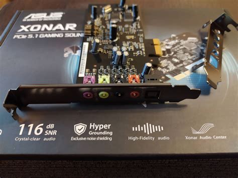 Звуковая карта Asus PCI XONAR SE — купить в интернет-магазине ОНЛАЙН ...