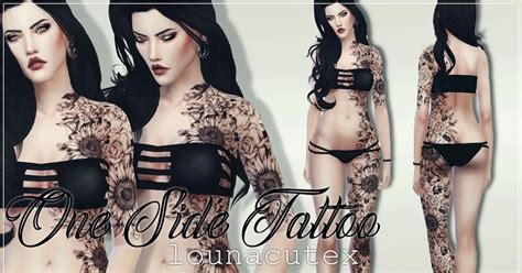 Sims Cc S The Best Tattoos By Lounacutex