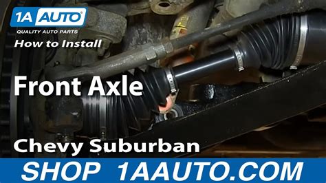 How To Replace Cv Axle Shaft Chevy Suburban Youtube