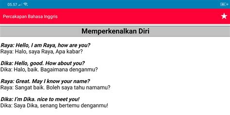 Contoh Percakapan Perkenalan Diri Dalam Bahasa Inggris