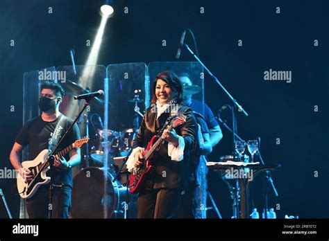 Rio De Janeiro June Singer Roberta Miranda During A Show At