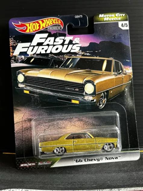HOT WHEELS FAST Furious Chevy Nova Motor City Muscle PicClick UK