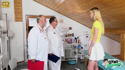 Faphouse Tall Blonde Teen Ariela Donovan Pussy Exam By Two Old Doctors P2160