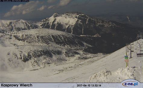 Zakopane kamera z Kasprowego Wierchu na Giewont - kamery online