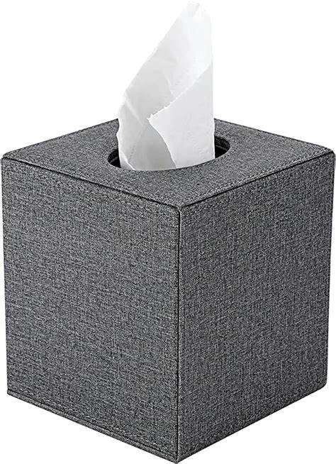 Amazon Sumnacon Square Leather Tissue Box Cover Stylish Napkin