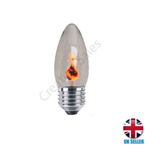 E14 E27 B22 Flame Effect Fire Light Bulb Flickering Candle Lamp Decor