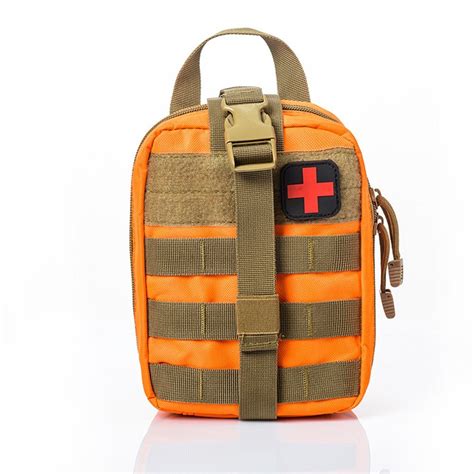 Double Safe Wholesale Outdoor Molle First Aid Medical Emergency Kit